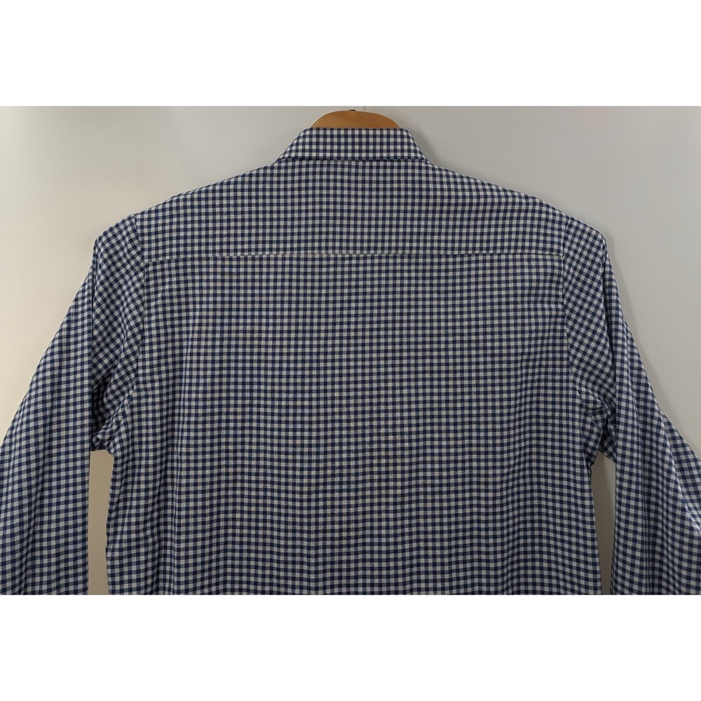 Hofbrauhaus Munchen Beer Men's 45/46 Button Down Shirt Long Sleeve Blue - Picture 10 of 12